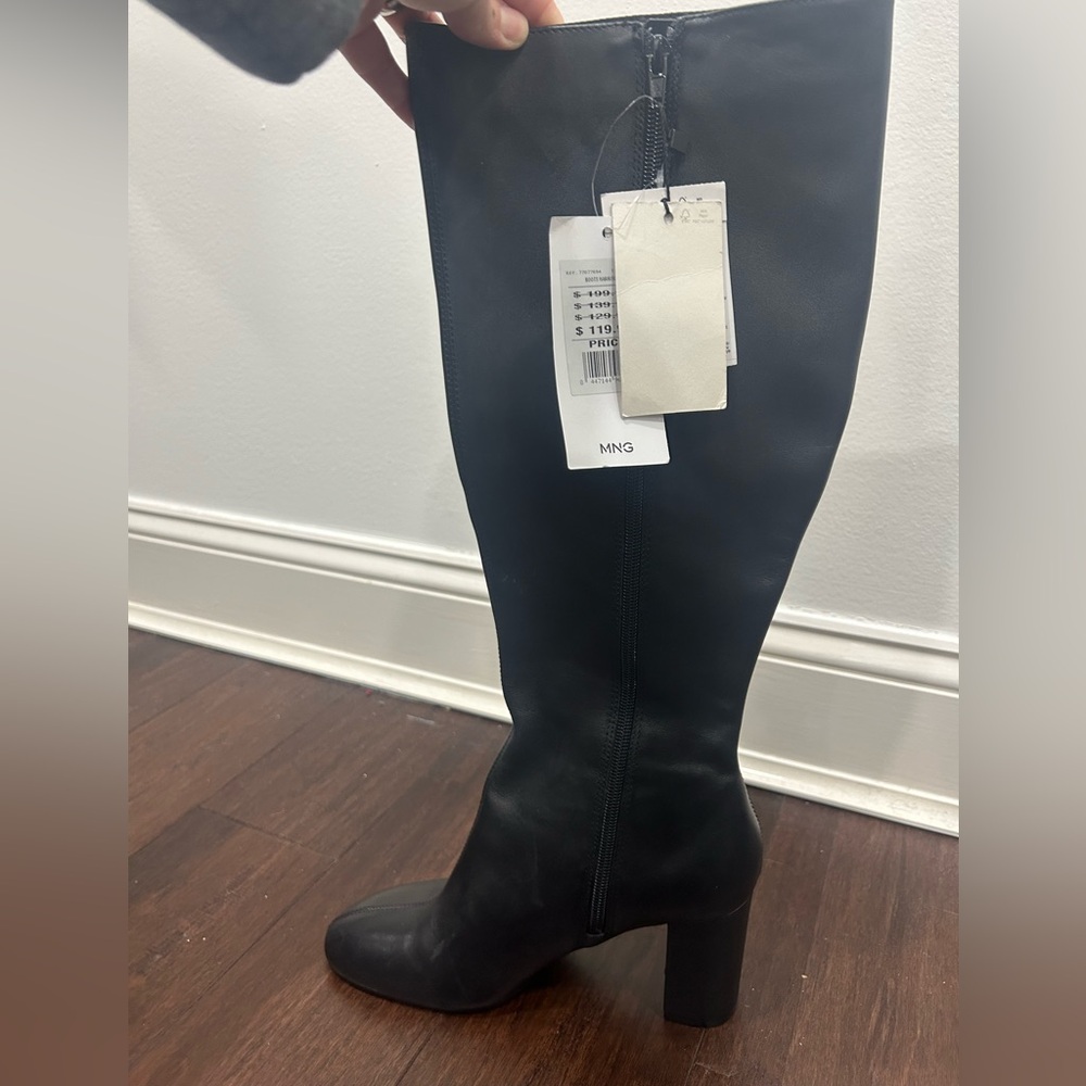 Black Leather Boots